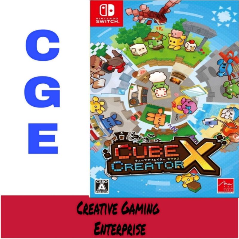 (Clearance) Nintendo Switch Cube Creator X (Jap)(New & Sealed) Shopee Malaysia