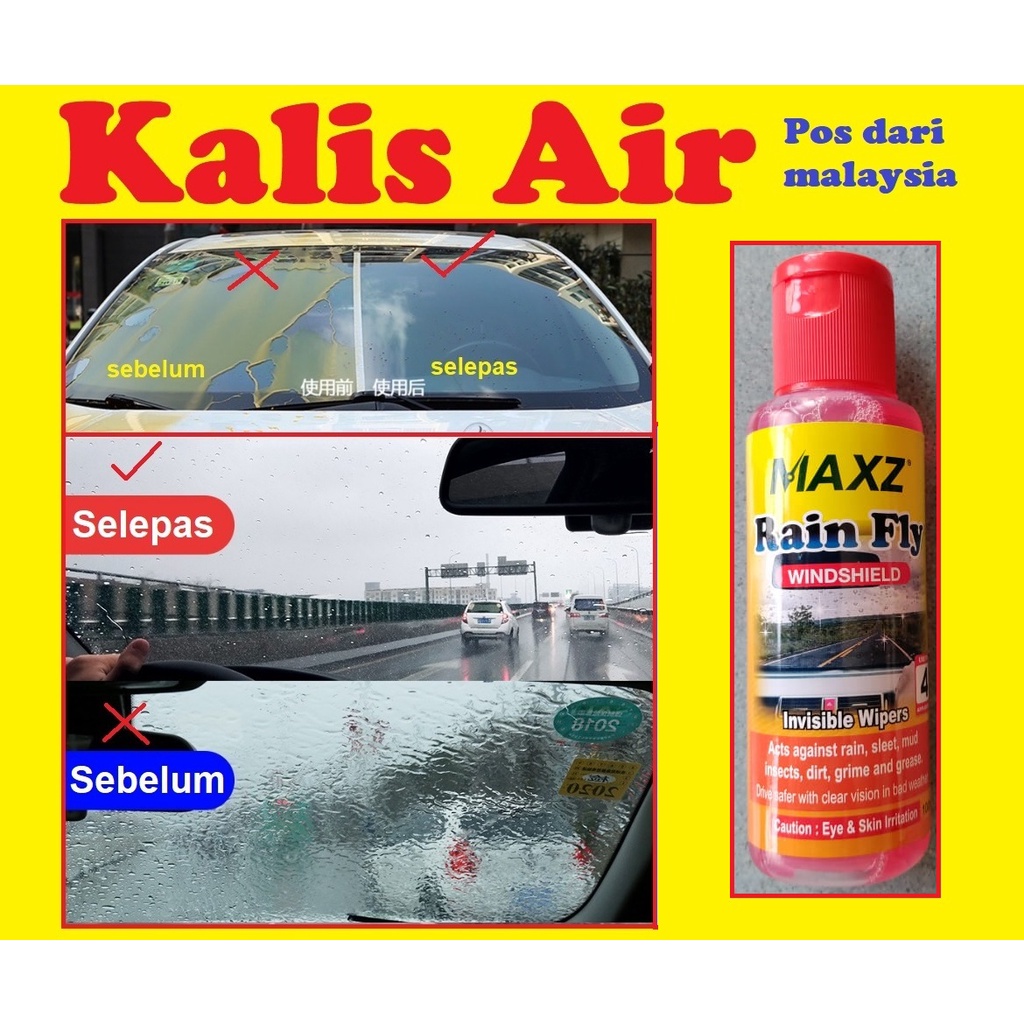 MALAYSIA STOCK-30Wipes Mirror Wipes Window Wipes Glass Wipes Car Window  Wipes / Pengelap Cermin Pengelap Tingkap Kereta