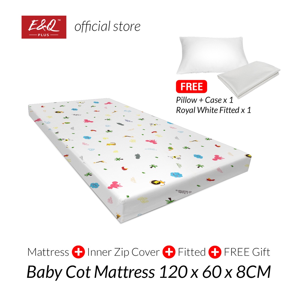 ENQ Quality Baby Cot Mattress Set / Baby Tilam / Comfortable Mattress
