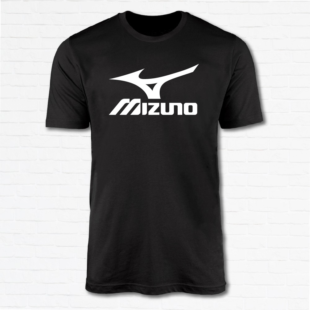 MIZUNO T shirt Unisex Tshirt Baju 100 Cotton Shopee Malaysia