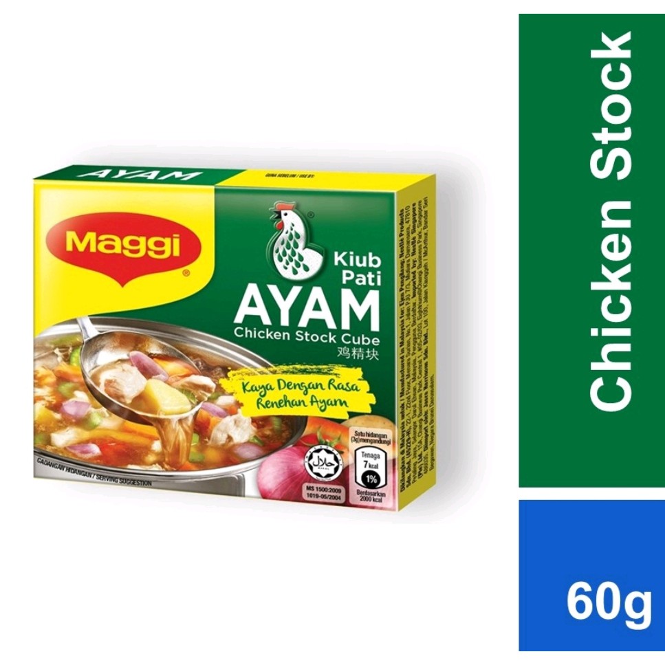 MAGGI Chicken Stock Cube (60g) | Shopee Malaysia
