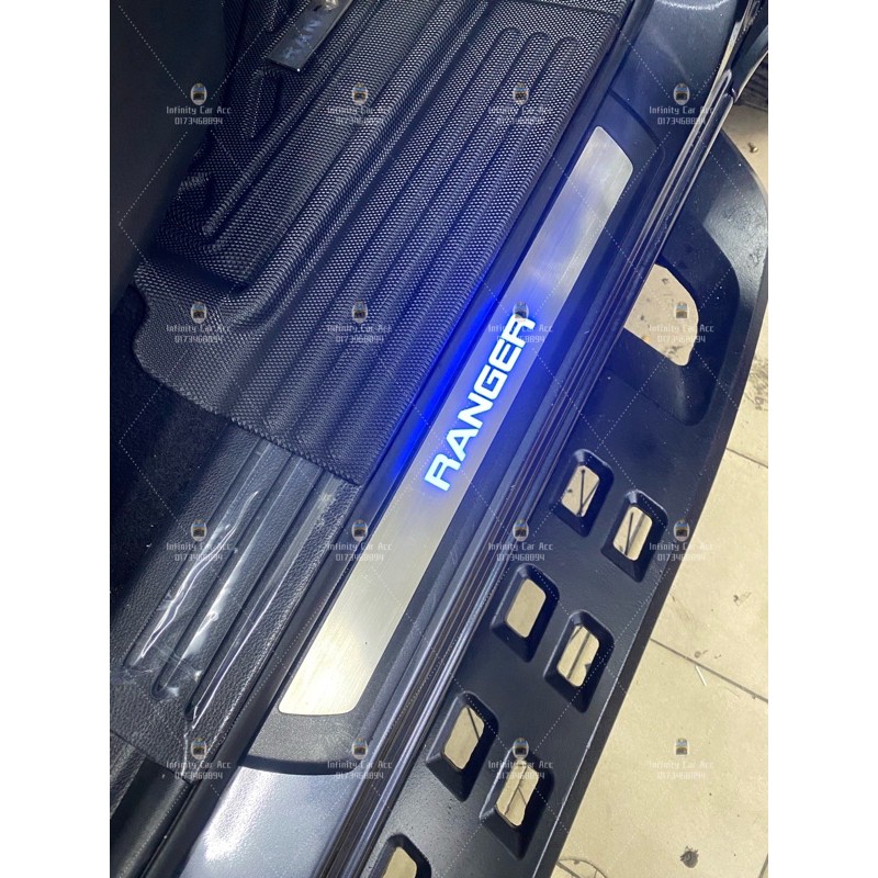 Ford Ranger 2012-2021 Side Sill Plate LED Door Step Side Step | Shopee ...