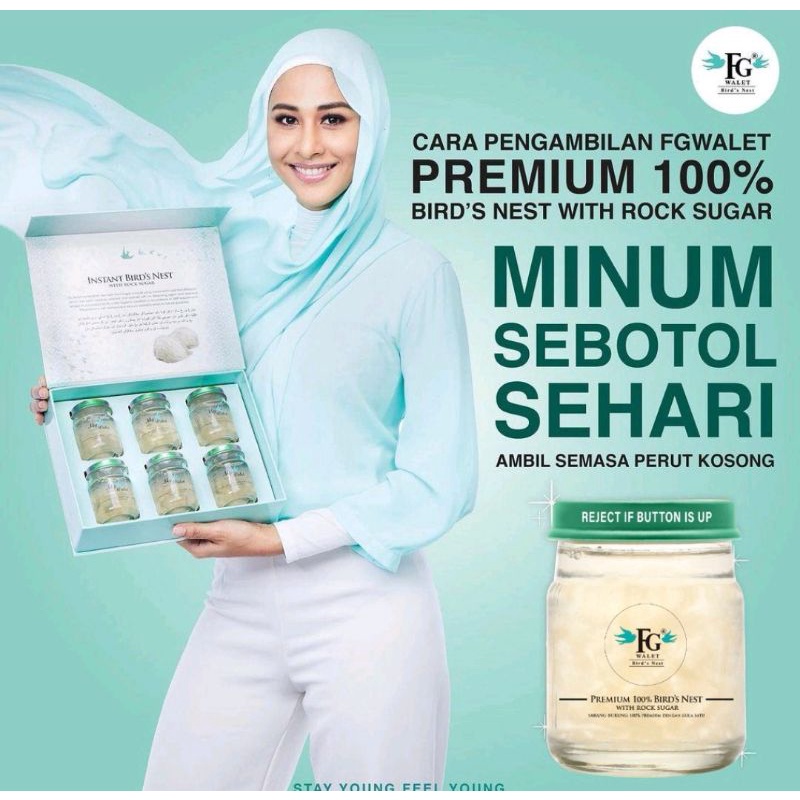 [ORIGINAL] Premium Bird Nest FG Walet Shopee Malaysia