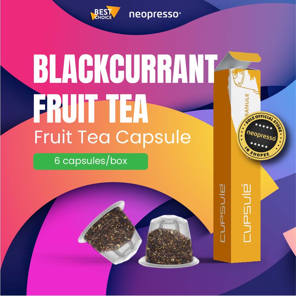 Blackcurrant Fruit Tea NS Capsule (6 Capsules / box) | Shopee Malaysia
