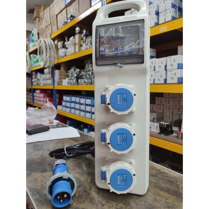 【🔥Ready Stock🔥】SHINOHAWA Portable Distribution Box-(IP67) C/W 2P 40A ...