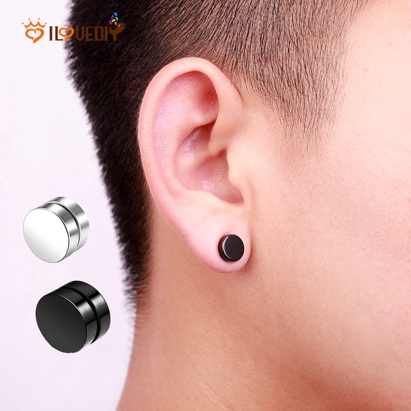 Mens magnetic stud on sale earrings