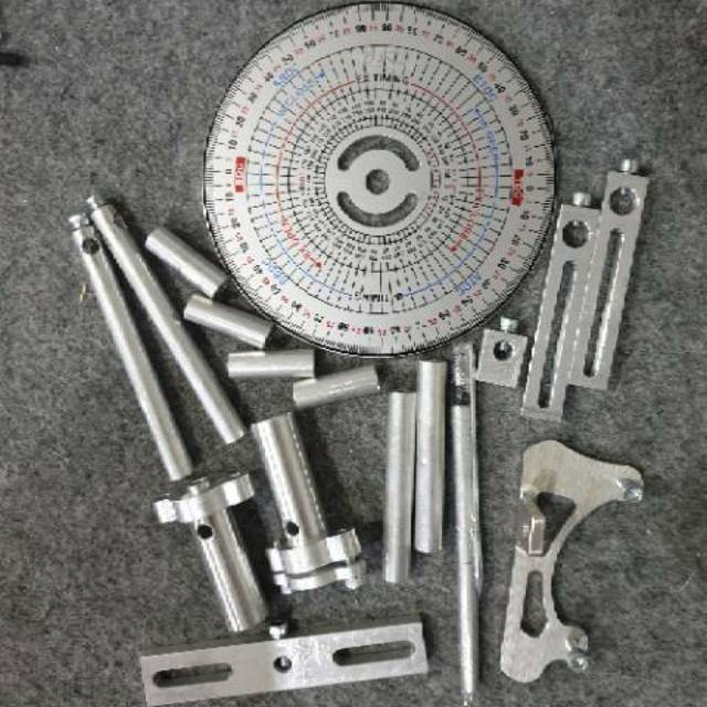 Dial Protractor Set Cnc Billet Material 4mm Thick - bpro racing - honda ...
