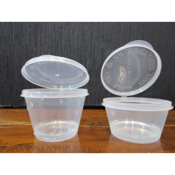 PP LARGE SAUCE CONTAINER WITH HINGED LID Shopee Malaysia