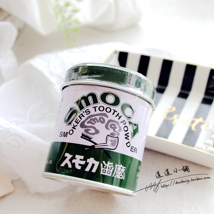 Japan SMOCA Smoker's Tooth Powder Toothpaste Remove Stain 155g | Shopee ...
