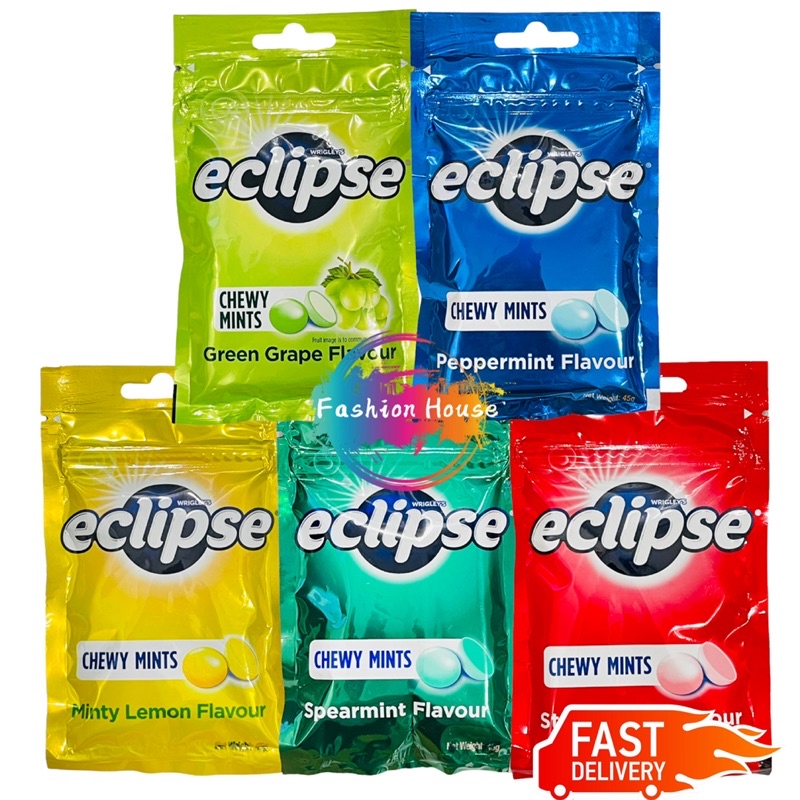 Wrigley Eclipse Chewy Mints Strawberry/ Peppermint / Minty Lemon