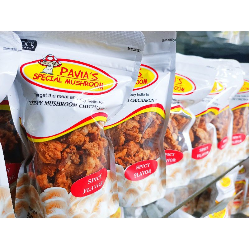 Spicy Flavor Chicharon Mushroom | Shopee Malaysia