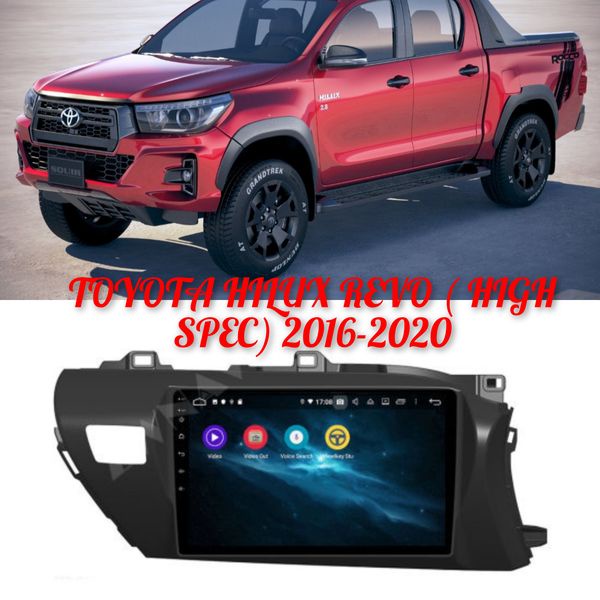 Android Player 10 Toyota Hilux Revo ( LOW / HIGH SPEC ) ( with