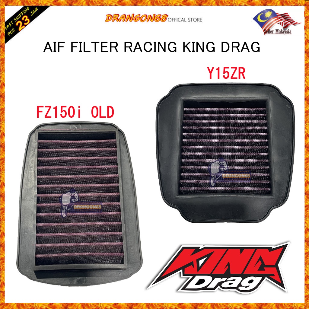 AIR FILTER RACING Y15 Y15ZR FZ150 OLD FZ150I OLD KING DRAG PENAPIS ...