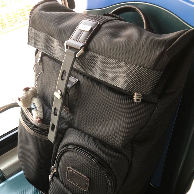 Shirely.my Ready Stock TUMI 92388 Men s Full Leather Backpack