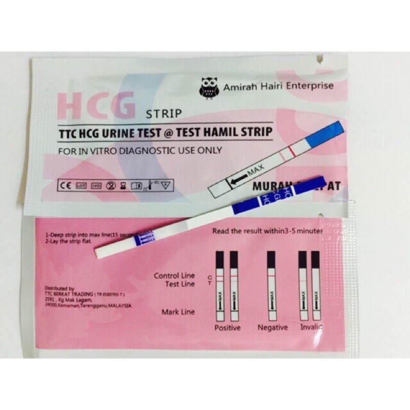 🤰🏻PREGNANT TEST UPT CHECK KEHAMILAN | Shopee Malaysia