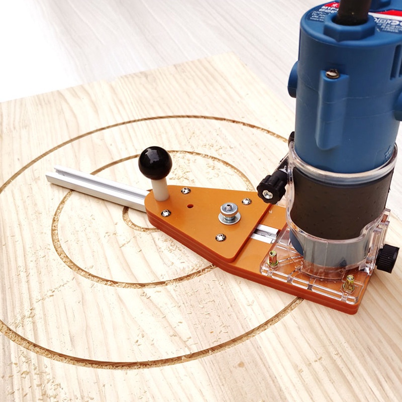 Universal Circle Cutting Jig Router Trimmer Circle Guide Kit | Shopee ...