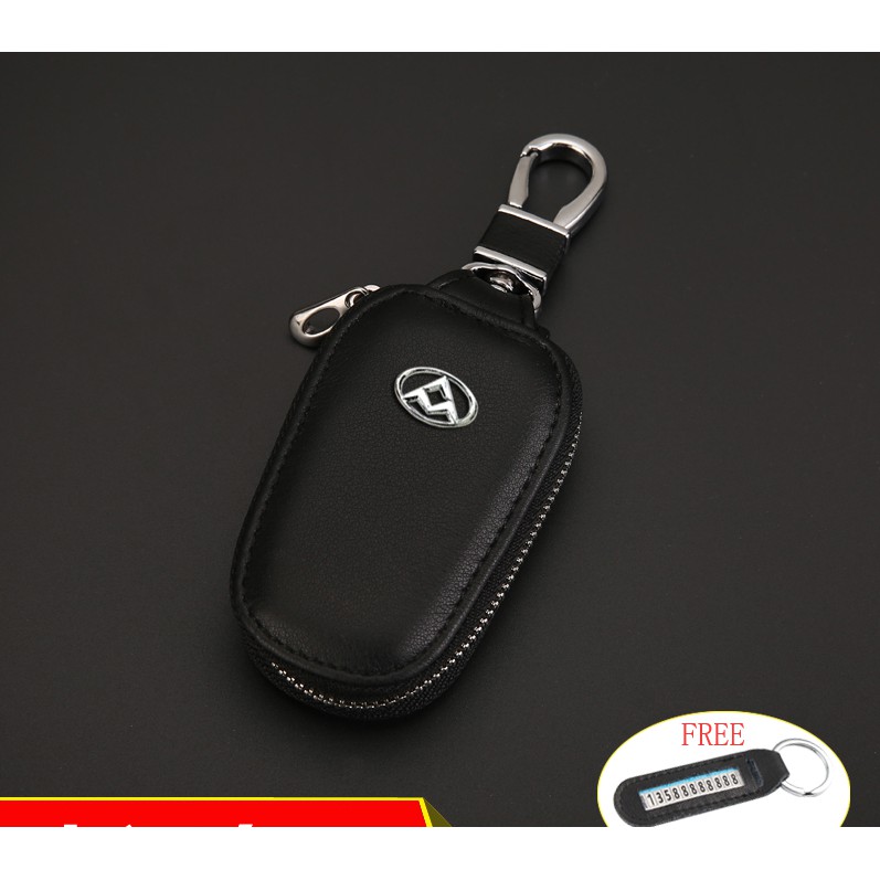 Remote Key Case Pouch cow Leather zipper ALL MODEL MAXUS G10 V80 T60 ...