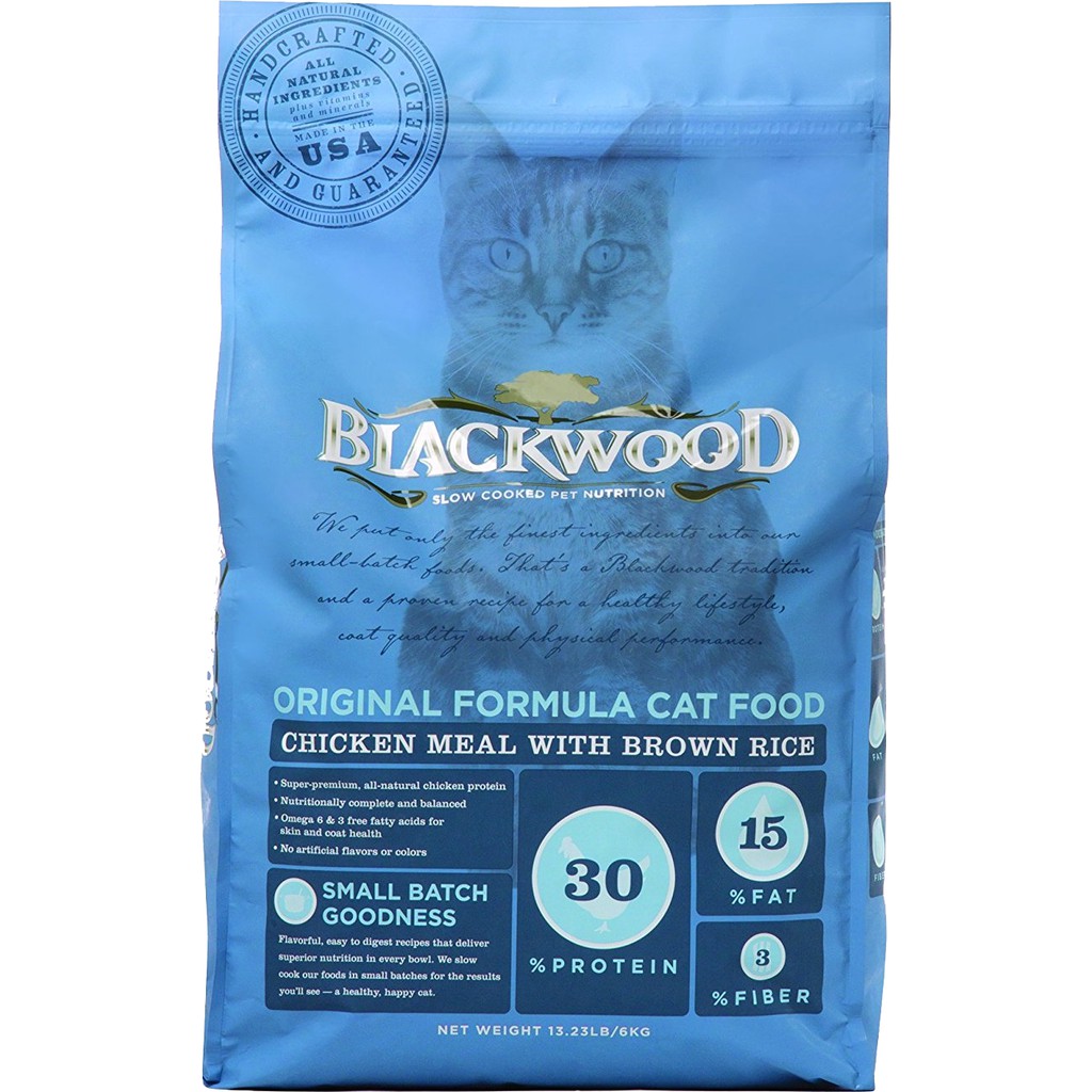 Blackwood Cat Food Chicken Meal with Brown Rice Recipe 2.73 Kg Shopee
