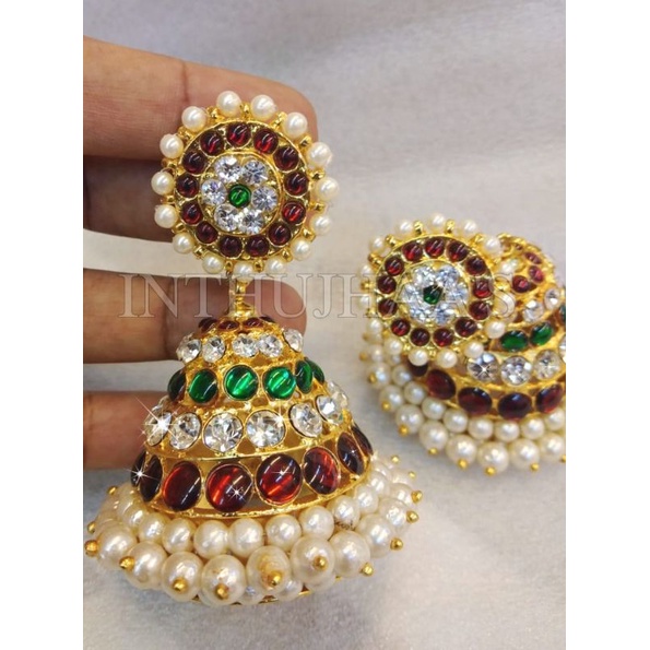 Bharatanatyam jhumka hot sale