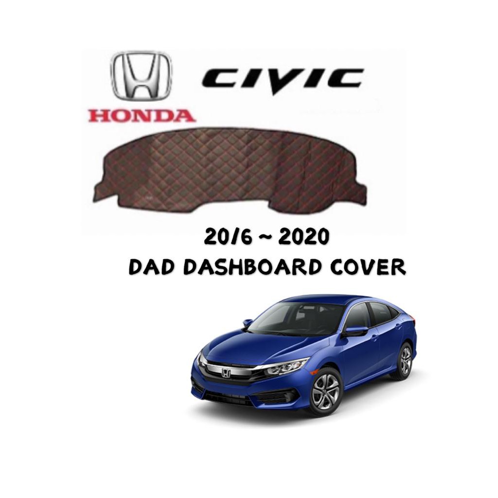 2020 honda deals civic dash cover