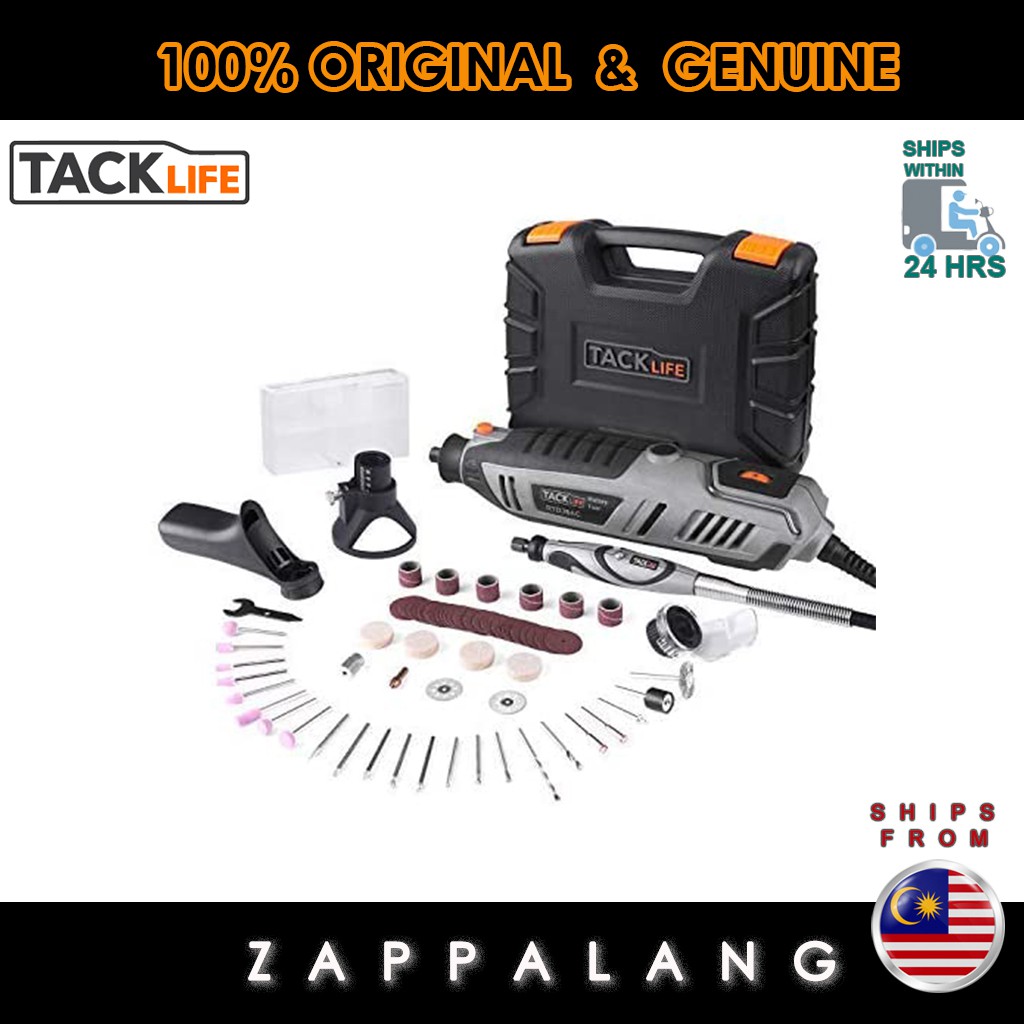 TACKLIFE RTD36AC Rotary Tool 200W Power Variable Speed with Upgraded
