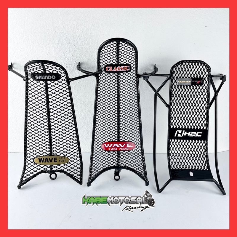 🏁 STEP GRILL CENTER RACK HONDA W125i 125fi 125 FUTURE 🏁 BESI JARING ...
