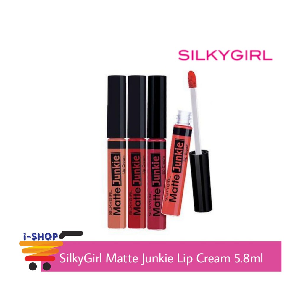 SILKYGIRL Matte Junkie Lip Cream 5.8ml Shopee Malaysia