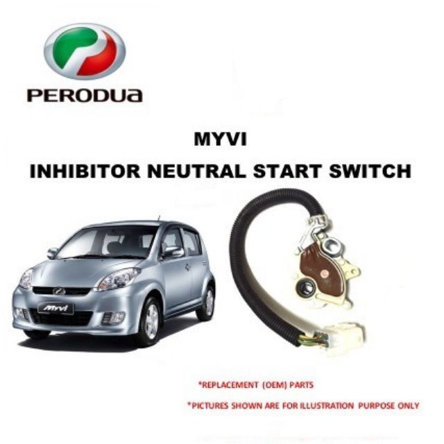 PERODUA MYVI /KELISA AUTO TRANSMISSION GEARBOX INHIBITOR NEUTRAL SWITCH