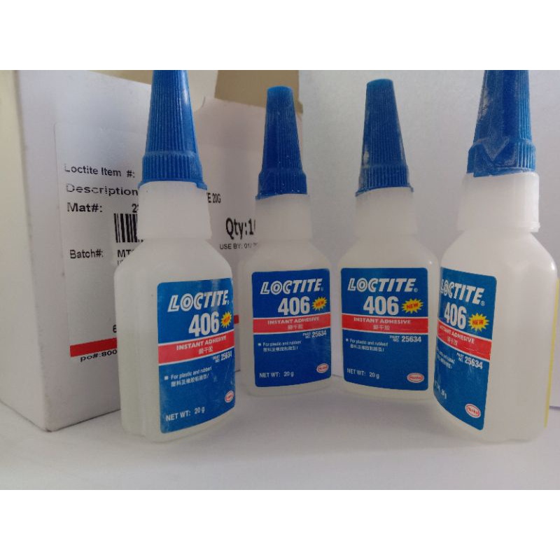 LOCTITE 406 GLUE CLEAR (M-406) – JA Smith Solutions