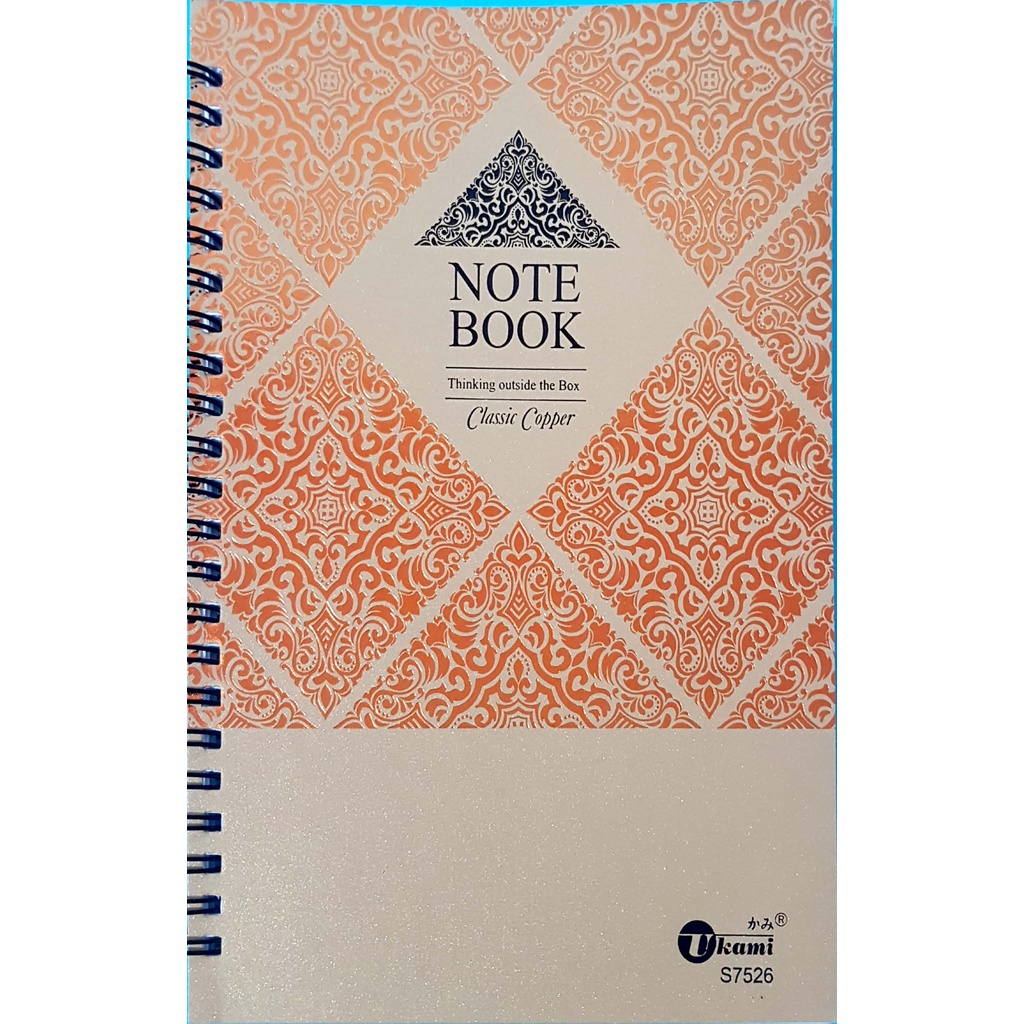 UKAMI PP Ring Note Book A5 80gsm S7524 7526 7527 7528 Buku Nota Shopee Malaysia