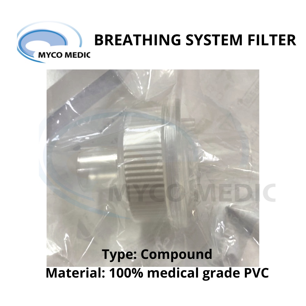 Breathing System Filter HMEF TAPPA Medical grade I45ML I 26 ML