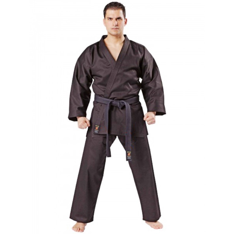Maddockdo Basic Karate Kendo Martial Arts Black Uniform Baju Silat