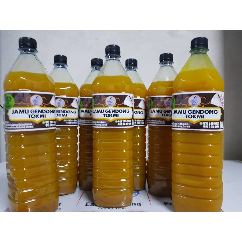 *JAMU GENDONG TOK MI/JAMU ASAM KUNYIT ORIGINAL HOME MADE 1500ML