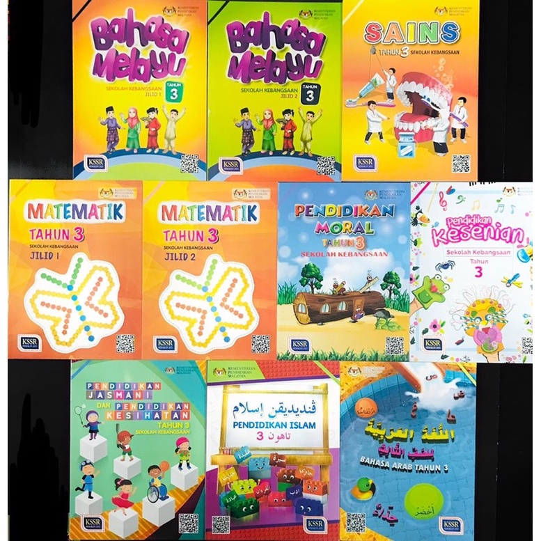 BUKU TEKS TAHUN 3 KSSR SEMAKAN SEKOLAH KEBANGSAAN | Shopee Malaysia