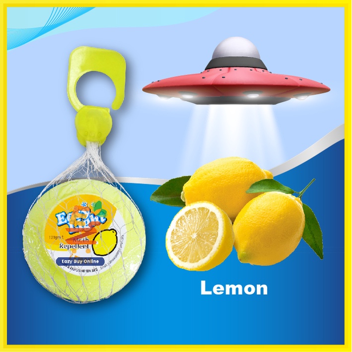 EASYLIGHT Cockroach /Moth Repellent Air Freshener UFO Shape (Penghalang