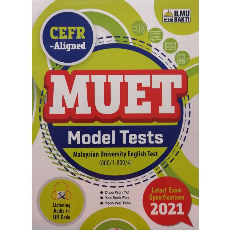 [FUNBOOK] MUET Model Tests CEFR Aligned (2021) | Shopee Malaysia