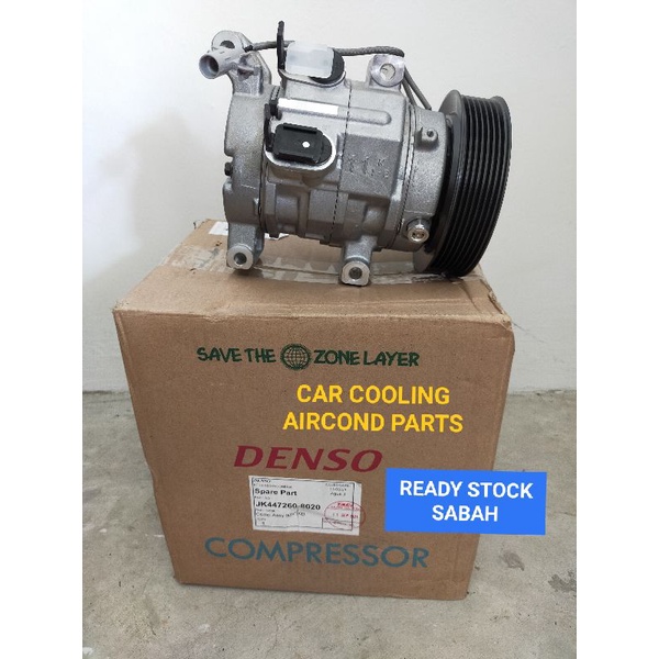 Original Denso Toyota Hilux Kun25 Vigo Hiace 05 Air Cond Compressor Shopee Malaysia