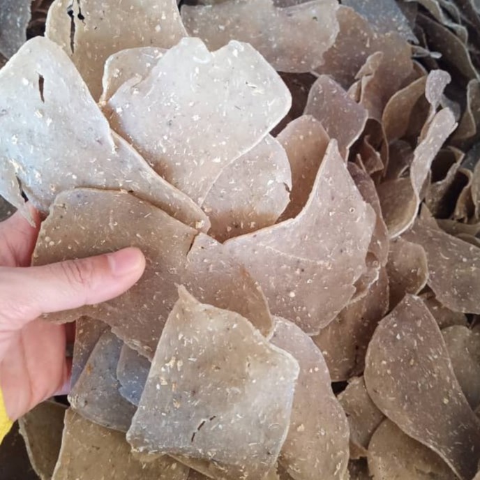 1KG Keropok Ikan [Keping Besar] Bulat Besar | Shopee Malaysia