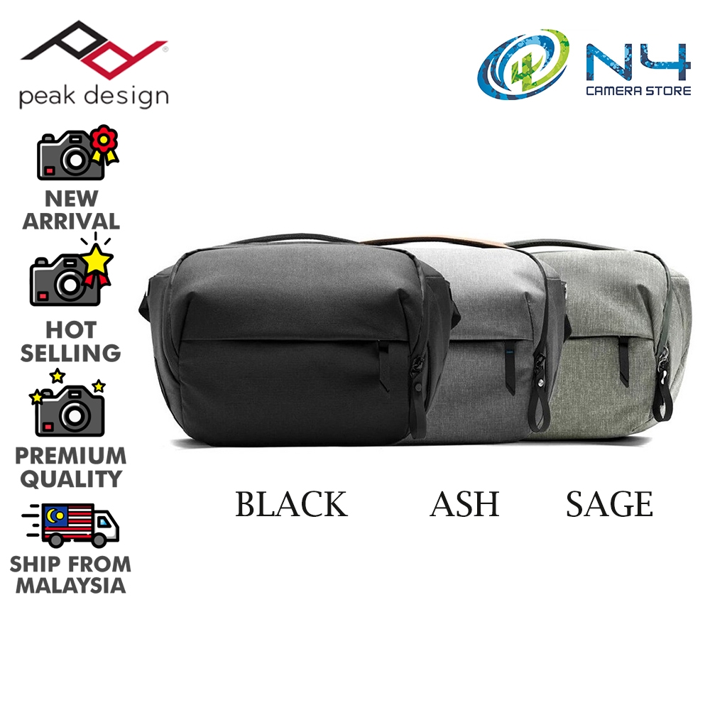 Peak Design Everyday Sling Ash Black 5L BSL 5 AS 1 BSL 5 BK 1