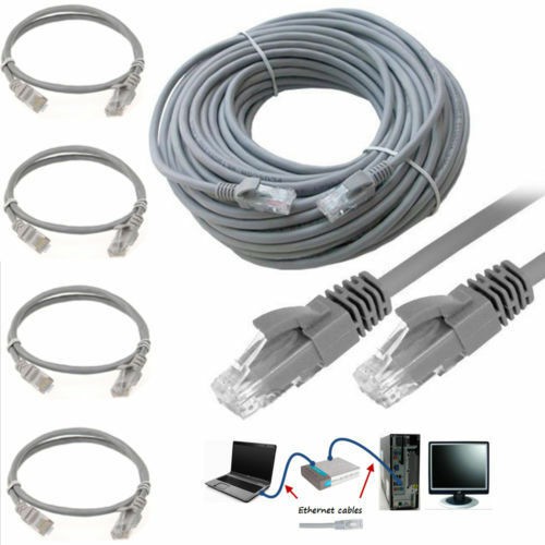 RJ45 Cat5e Ethernet Network Internet ADSL Modem Router LAN Patch Cable ...