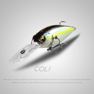 75mm 23g TOP Fishing Lures Floating Crank Bait Deep Diver Bait