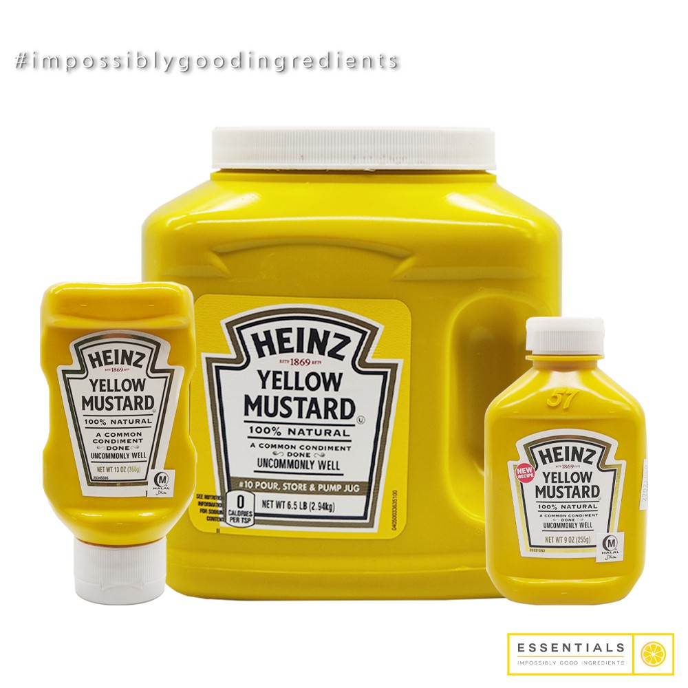 Heinz Yellow Mustard (Halal) Shopee Malaysia