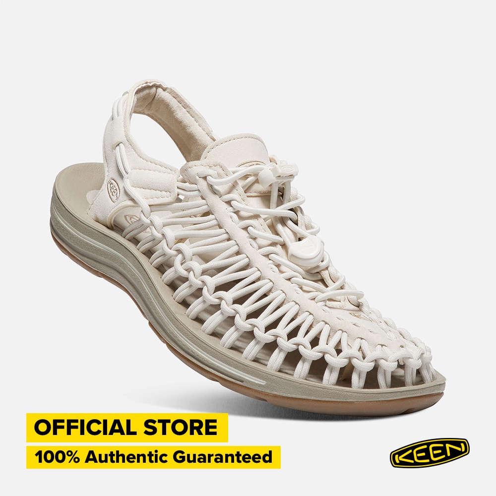 KEEN Women s Uneek Sandal White Cap Cornstalk