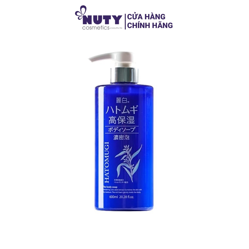 Hatomugi Moisture Rich Body Soap (600ml) Shopee Malaysia