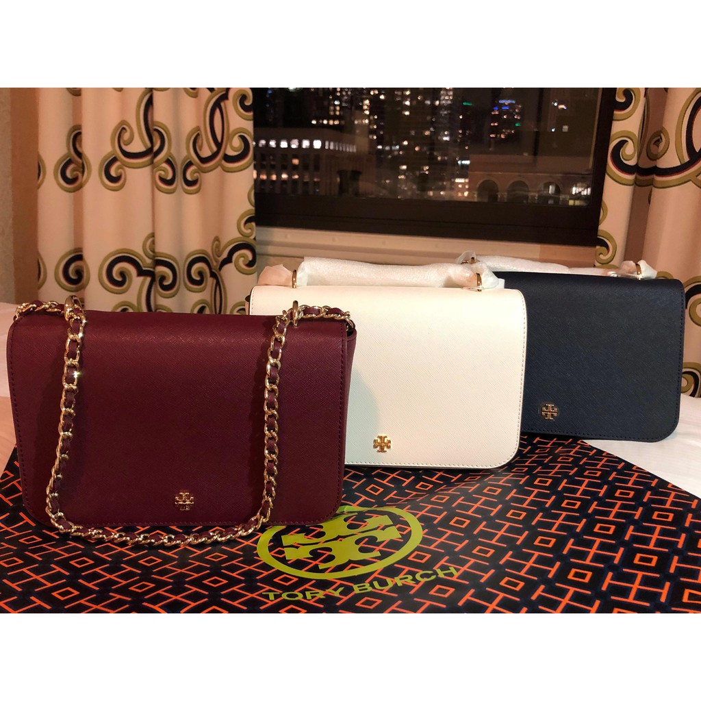 New & Authentic* Tory Burch Handbag / Sling Bag - Emerson | Shopee Malaysia