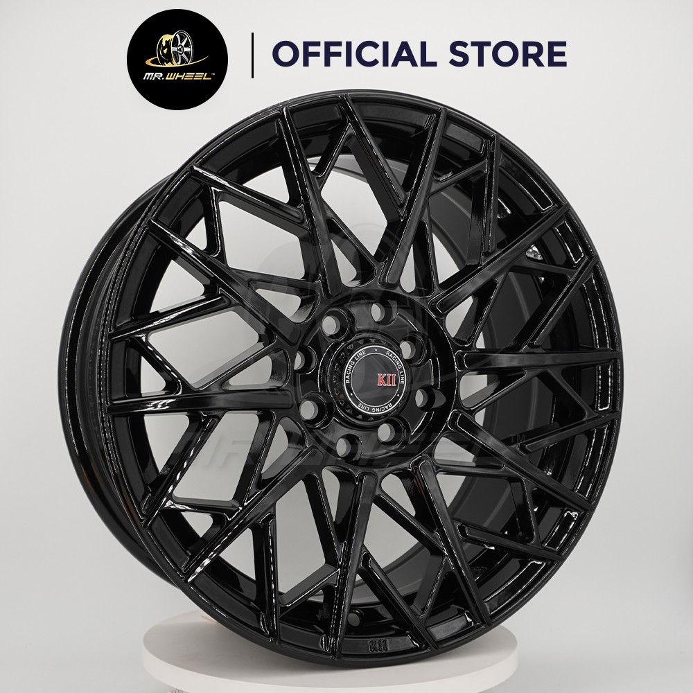 New Sport Rim KII 682 16x7 8H100/114.3 ET35 Black 16 inch 16 inci Mr ...