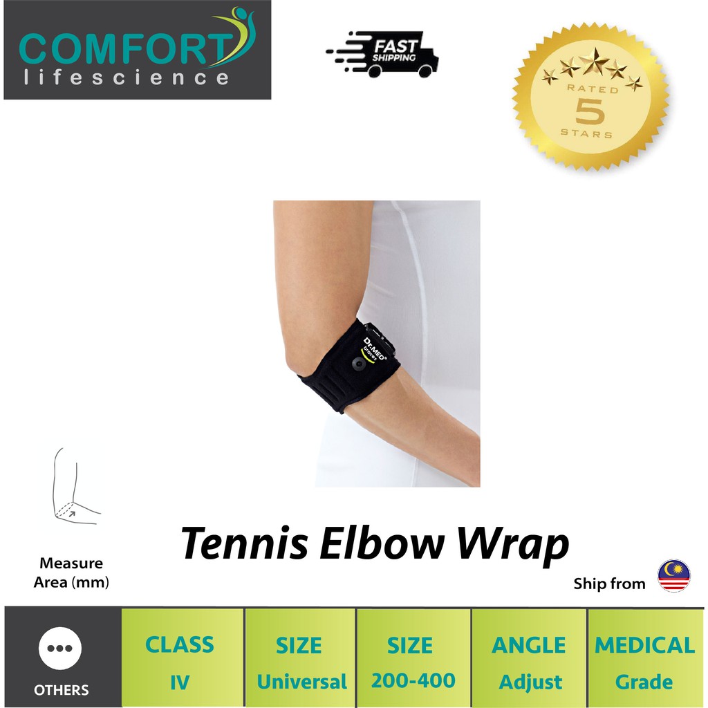 DR MED TENNIS / GOLFER ELBOW WRAP WITH PRESSURE PAD Shopee Malaysia