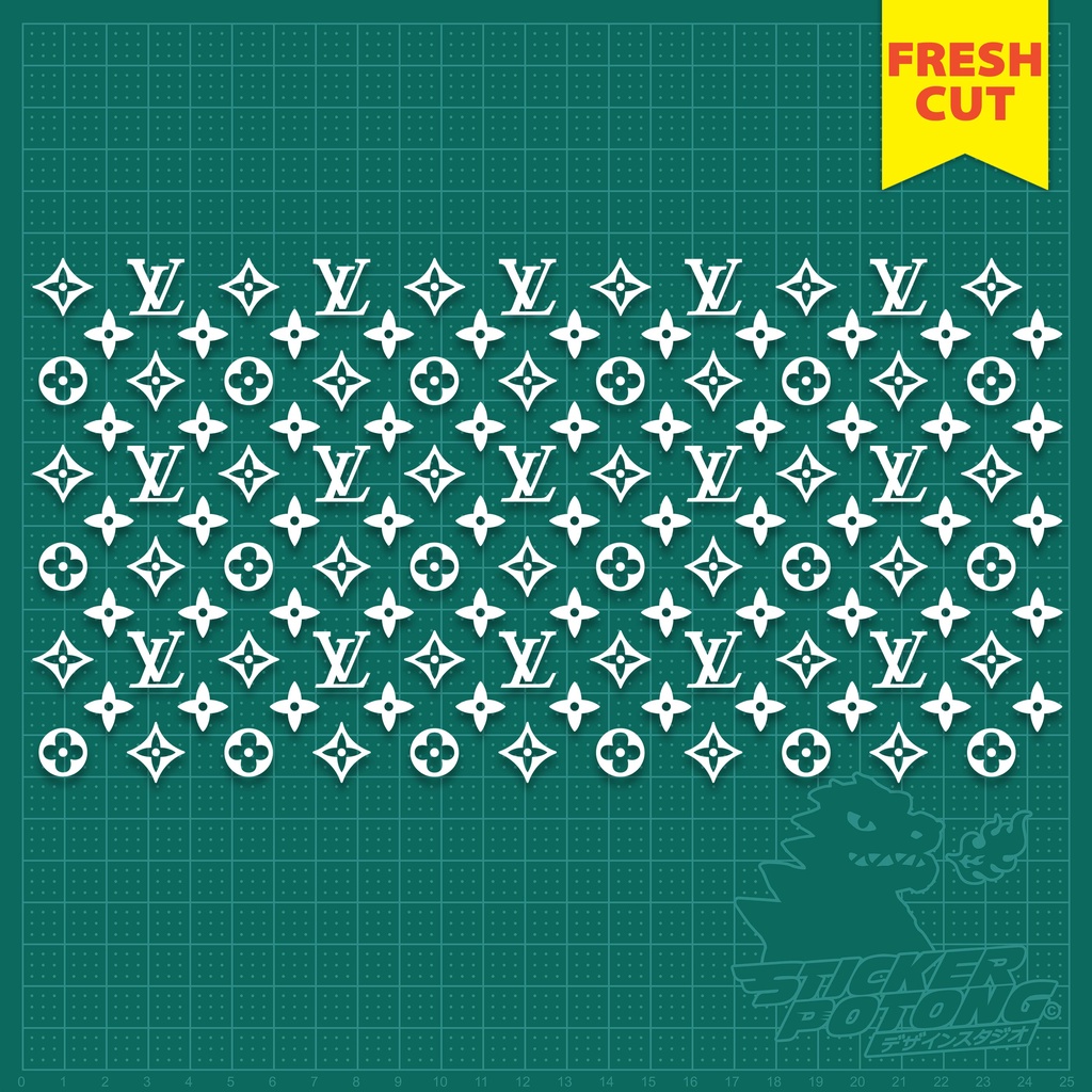 LV PATTERN (STICKER POTONG) | Shopee Malaysia