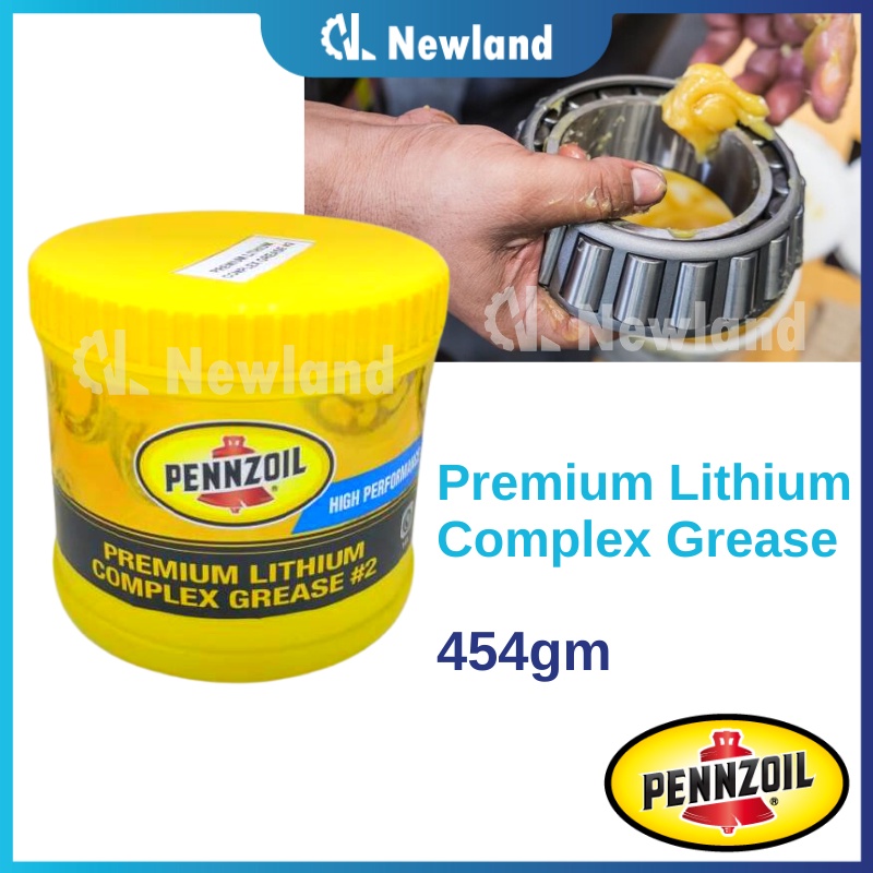 Pennzoil Grease / Grease Bearing / Lithium Grease (454gm) Shopee Malaysia