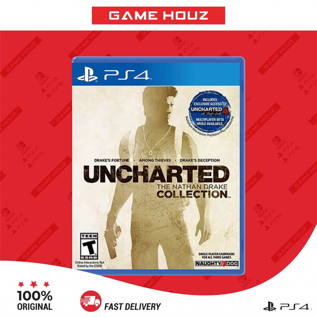 (PS4) Uncharted: The Nathan Drake Collection - NEW/USED | Shopee Malaysia